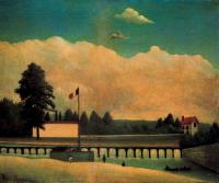 Henri Rousseau - The Dam